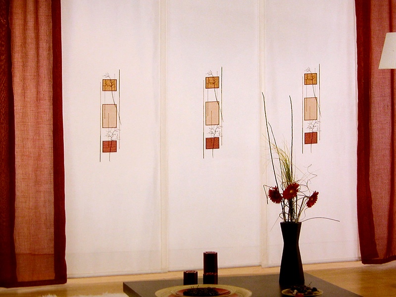 Estores, Panel japonés